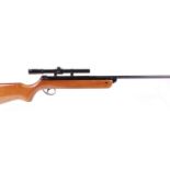 .22 BSA Meteor break barrel air rifle, mounted Crosman 4 x 15 scope, no.