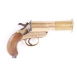 (S1) 1 ins flare pistol by Webley & Scott,