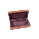 Wooden pistol case suitable for percussion or flintlock pistol,