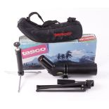 12-36 x 50 Tasco spotting scope, boxed with soft carry case,