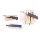 Six boxed Columbia River folding knives