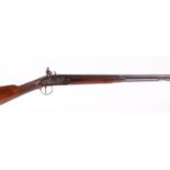 (S58) 16 bore Flintlock single sporting gun by Conway, Manchester,