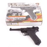 6mm KWC P08 airsoft pistol,