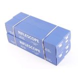 Four boxed 4 x 32 scopes by Riflescope