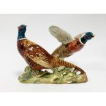 Two Beswick Pheasants,