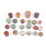 Quantity of collectors percussion cap tins by Joyce,