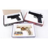 Walther P99; Walther P99 Power; Colt Double Eagle airsoft guns,