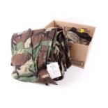 Box of mixed shooting clothing to include camouflage smock, size 5XL, Jack Pyke long johns,