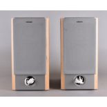 A pair of Sony SS-NX1 speakers, 40 cm high x 29 cm deep x 21 cm wide (2)