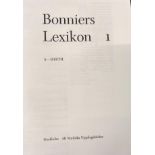 'Bonniers Lexikon' (Stockholm AB Nordiska Uppslagsböcker), 15 vols. (15)