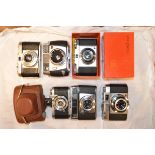 A Group of Zeiss Ikon and other 35mm Viewfinder Cameras, including a Tenax I (570/27), a Contina