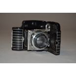 A Kodak Bantam Special Rangefinder Folding Camera, Art Deco styling, with Kodak Anastigmat Ektar