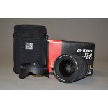 A Sigma EX 24-70mm f/2.8 DG Macro Lens, serial no 3007229, for Nikon AF D mount, barrel G,