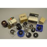 A Quantity of Enlarging and Converter Lenses, including Compenon, Elmo, Doppel, Durst, Ensar,