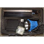 An Arrilite 600 Sun Gun Lighting Kit, including one Arri 600 lamp head, 30V Pro Battery, Charger,