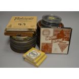 A Collection of Pathescope and Walton Silent 9.5mm Films, including Lights Out, a Michael Bentine
