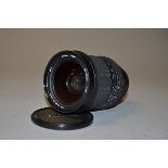 A Sigma 28-70mm f/2.8 Nikon F AI Mount Lens, serial no 1004203, barrel G, slight tackiness, elements