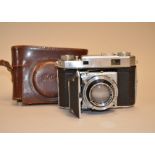 A Kodak Retina IIa (Type 150) Rangefinder Camera, circa 1940, serial no 316992K, German market depth