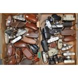 A Large Quantity of 35mm and Roll Film Cameras, including Kodak Autosnap, Contina, Retinette, Retina