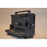 A Bauer T600 Stereosound Super 8 Sound Cine Film projector, serial no 729-14*9, 15V 150W lamp,