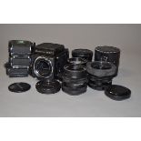 A Mamiya RB67 Pro S Medium Format SLR Camera Outfit, serial no C563206, with Mamiya-Sekor C 127mm