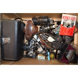 A Quantity of SLR Film Cameras and Bodies, including Miranda Sensorex, MS-3, Asahi Pentax S1, S1a,
