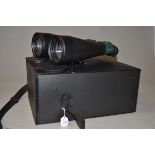 A Pair of Inpro 20 x 80 Binoculars, Type BC-3, field 3.2° with waterproof body, maker's case and