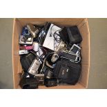 A Carton of Digital Compact Cameras, including Acer, Agfa, Aiptek, Casio, Digital Blue, Fujifilm,