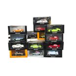 Minichamps 1:43 Scale Models, including limited edition Ford Of Europe Public Affairs six car set,