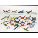 Dinky Toy & Other Aircraft, including 721 Junkers JU87B, 723 Hawker Siddeley 125, 719 Spitfire MkII,