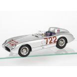 CMC 1:18 Mercedes-Benz 300 SLR (W196S) Mille Miglia Sieger 1955, No.M-066, Racing Number 722 (S.