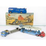 Corgi Major Toys Gift Set No.27 Machinery Carrier, with Bedford Tractor unit and Priestman Cub