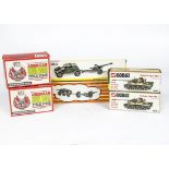 Military Diecast, Dinky Toys 617 Volkswagen KDF with 50mm PAK Anti-Tank Gun, Crescent Toys No.2154