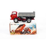 Tekno 914 Ford D-Truck, red cab, grey back, in factory/Code 3 Southern Livery No 21C, in original