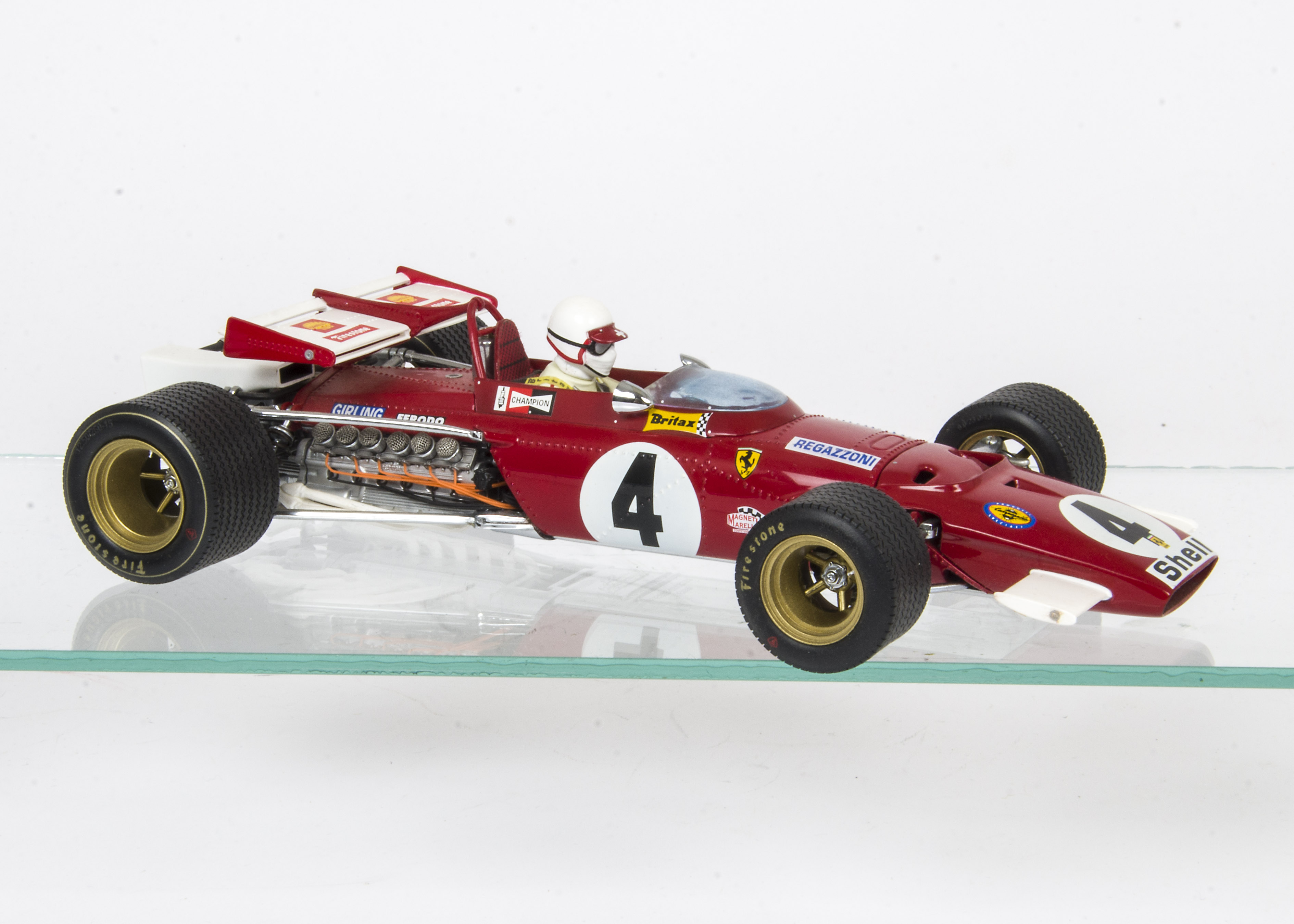 Exoto Grand Prix Classics, limited edition 1:18 scale model No.GPC 97062, Ferrari 312B #4 Clay