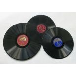 Dance records, mainly 10-inch: sixty-one Jack Hylton, five Glenn Miller, three others