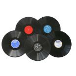 10-inch records, popular, circa 1935-1955 (approximately 186, 2 racks)