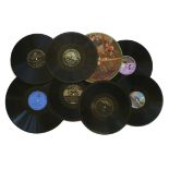 Miscellaneous records, 122, 10-inch and 12-inch, including labels, sound effects (HMV and BBC),