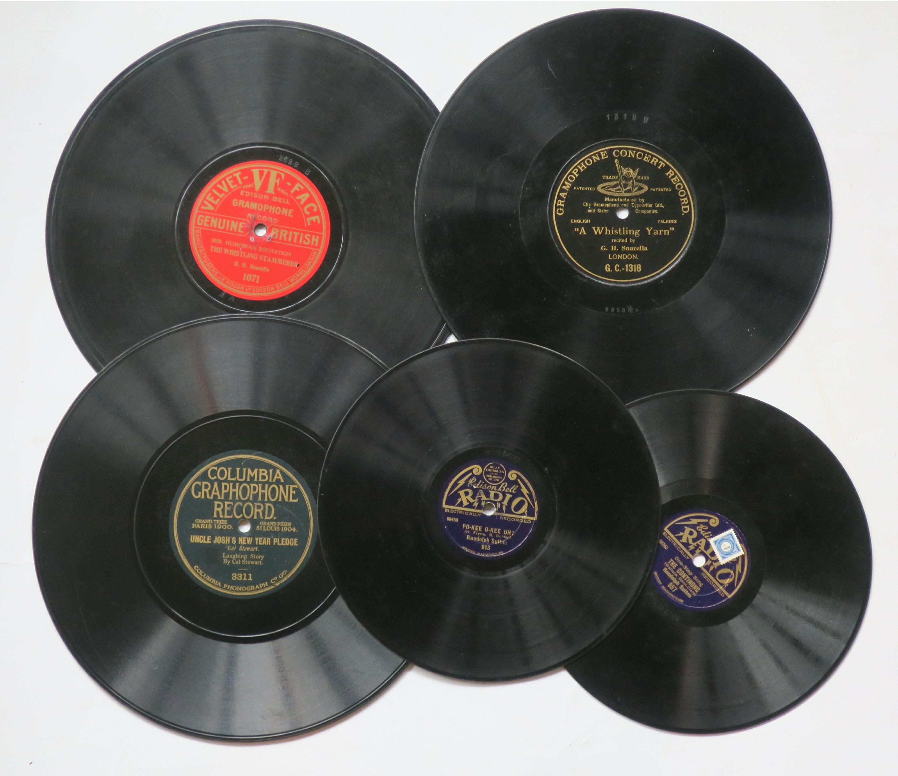 Music hall and similar records, seventy-eight, 10 and 8-inch, by Randolph Sutton (46), G.H.