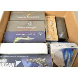 Military Aviation Models, a boxed group of 1950s and later aircraft 1:72 and smaller scale, some