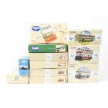 Corgi Classics Buses and Coaches, a boxed group of vintage vehicles, some limited edition, including