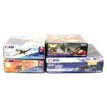 Corgi Aviation Archive, a boxed quartet of limited edition WWII era aircraft comprising 1:72 scale