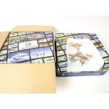 Franklin Mint Armour Collection, a boxed duo of 1:48 scale models, comprising B11F013 F4F Wildcat