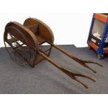 " A Victorian wooden Children’s play cart,