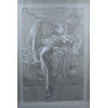 After Anthony Brandt (1925-2009) limited edition lithograph, 'Amor Expectant', 3rd edition proof no.