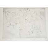 Jules Pascin (1885-1930) limited edition etching, 'The Prodigal Son', stamped with signature (Lugt