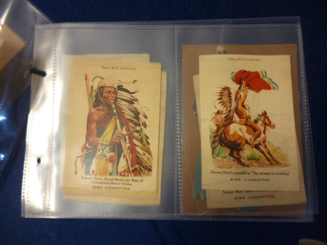 Foreign Cigarette Silks, American Tobacco, part set, Indian Portraits & Scenes (P9/10), mixed - Image 4 of 6