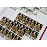 A stockbook of British pre- and post-decimal mint stamps, also some European stamps