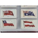 Cigarette Cards, Players, a variety of sets in a modern ringbinder, to name Flags of the League of