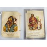 Foreign Cigarette Silks, American Tobacco, part set, Indian Portraits & Scenes (P9/10), mixed